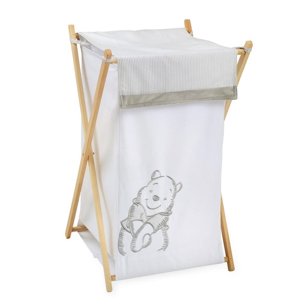 Baby Bedding Design Gray Winnie the Pooh Hamper 
